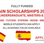 Spanish University Opens 2025 Fully Funded Scholarships for International Students